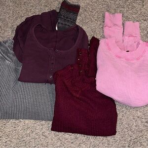 SOLD Free People Knit Tops Bundle